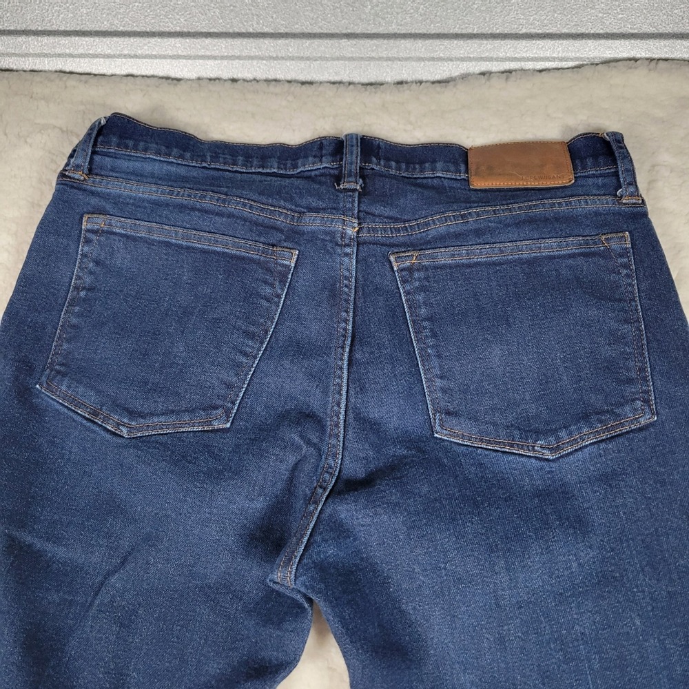 J.Crew Jeans Mens 34x32 Dark Wash Indigo Stretch Denim Pants J5187 HO18 - Picture 14 of 15